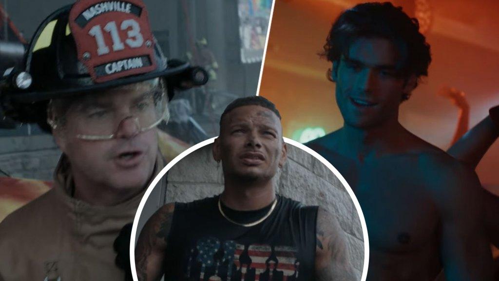 '9-1-1: Nashville': Kane Brown, destructive hurricane and firefighters Premier A...