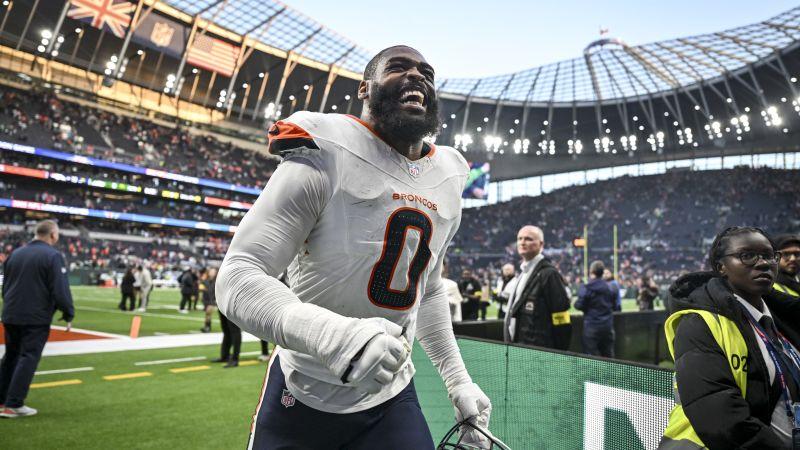 Denver Broncos win defensive battle in London, New York Jets become only winning...