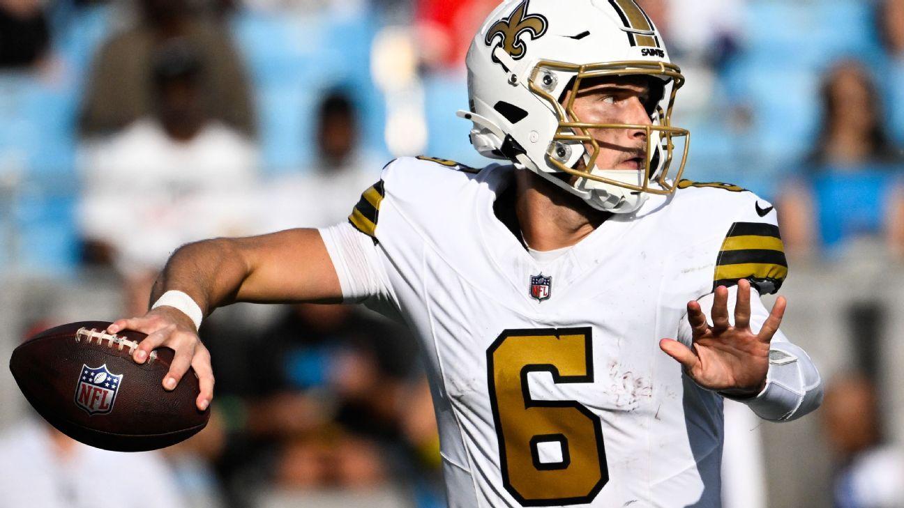 By Tyler first sniff of first win as Saints beat Panthers -