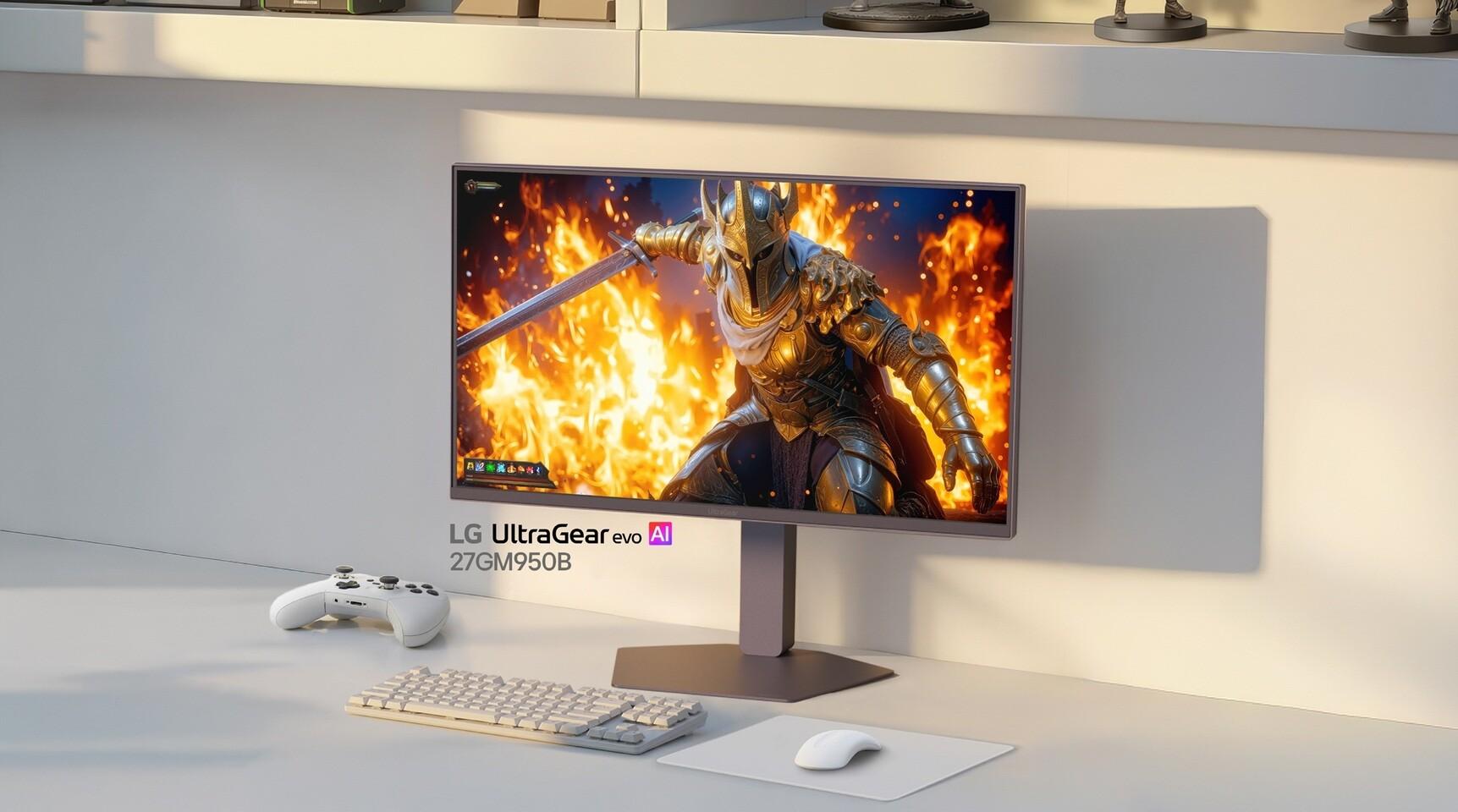 LG launches UltraGear EVO series gaming monitors with built-in artificial intelligence